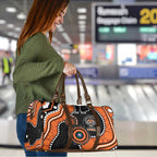 Tigers NAIDOC Week 2026 Personalised Travel Bag 50 Years of Deadly Aboriginal Art