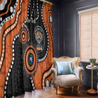 Tigers NAIDOC Week 2026 Personalised Window Curtain 50 Years of Deadly Aboriginal Art