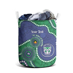 Warriors NAIDOC Week 2026 Personalised Laundry Basket 50 Years of Deadly Aboriginal Art