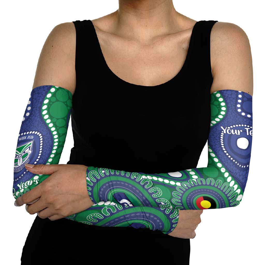 Warriors NAIDOC Week 2026 Personalised Arm Sleeves 50 Years of Deadly Aboriginal Art