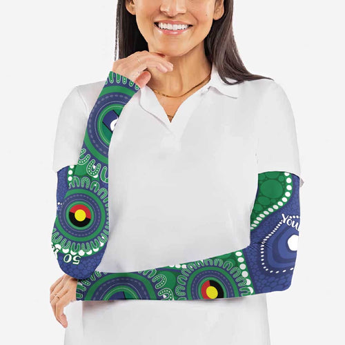 Warriors NAIDOC Week 2026 Personalised Arm Sleeves 50 Years of Deadly Aboriginal Art