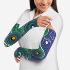 Warriors NAIDOC Week 2026 Personalised Arm Sleeves 50 Years of Deadly Aboriginal Art