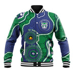 Warriors NAIDOC Week 2026 Personalised Baseball Jacket 50 Years of Deadly Aboriginal Art