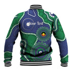 Warriors NAIDOC Week 2026 Personalised Baseball Jacket 50 Years of Deadly Aboriginal Art
