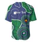 Warriors NAIDOC Week 2026 Personalised Baseball Jersey 50 Years of Deadly Aboriginal Art