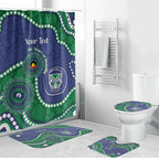 Warriors NAIDOC Week 2026 Personalised Bathroom Set 50 Years of Deadly Aboriginal Art