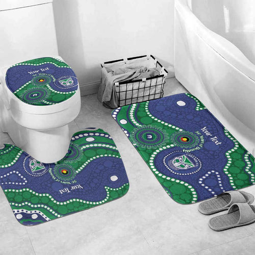 Warriors NAIDOC Week 2026 Personalised Bathroom Set 50 Years of Deadly Aboriginal Art
