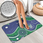 Warriors NAIDOC Week 2026 Personalised Bathroom Set 50 Years of Deadly Aboriginal Art