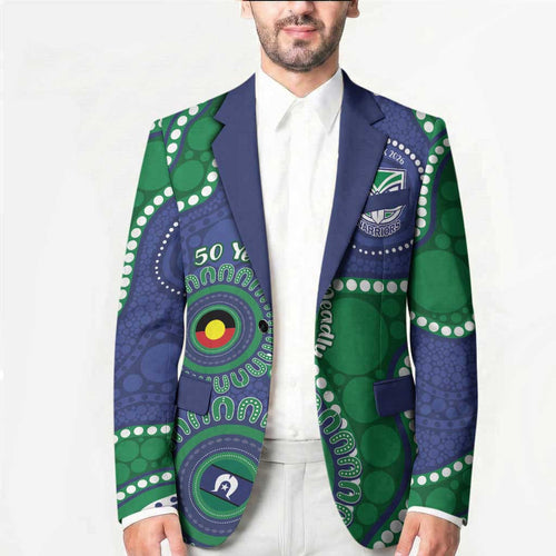 Warriors NAIDOC Week 2026 Personalised Blazer 50 Years of Deadly Aboriginal Art