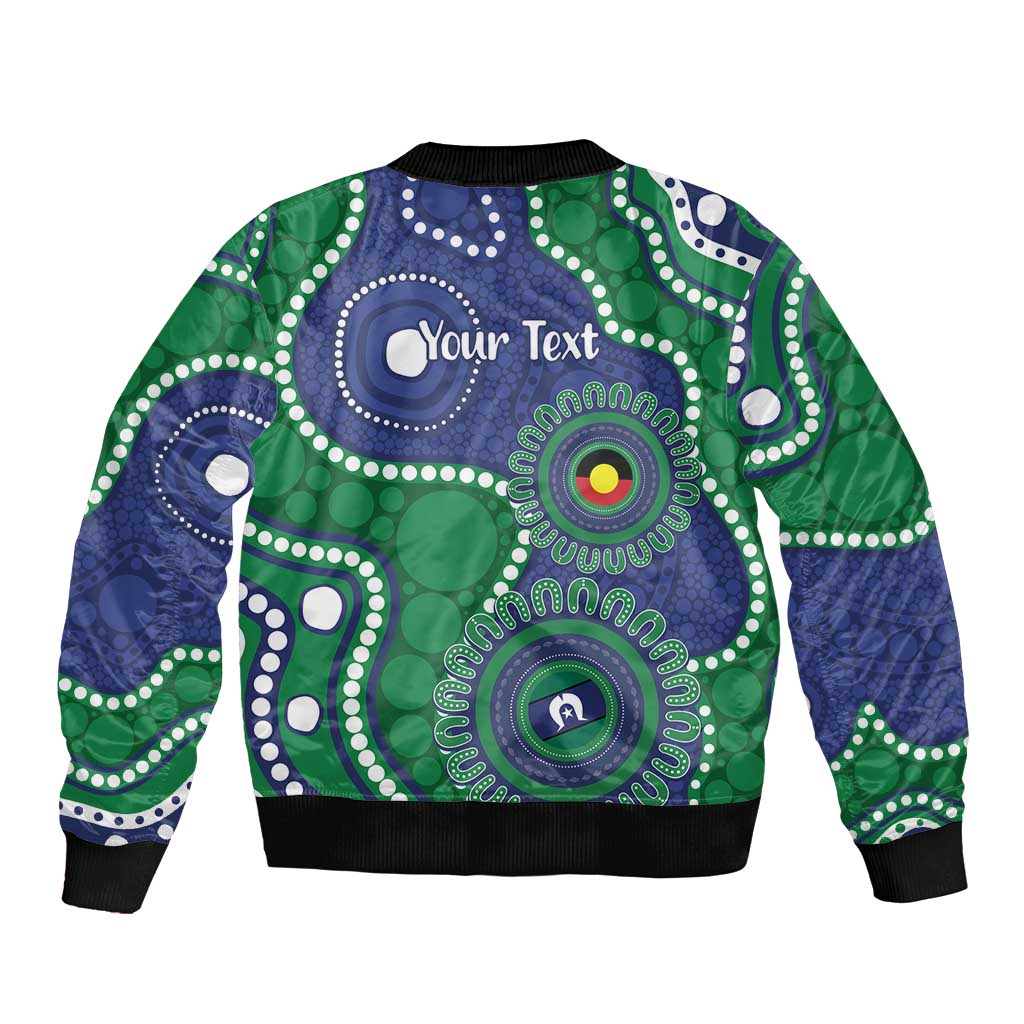 Warriors NAIDOC Week 2026 Personalised Bomber Jacket 50 Years of Deadly Aboriginal Art
