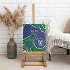 Warriors NAIDOC Week 2026 Personalised Canvas Wall Art 50 Years of Deadly Aboriginal Art