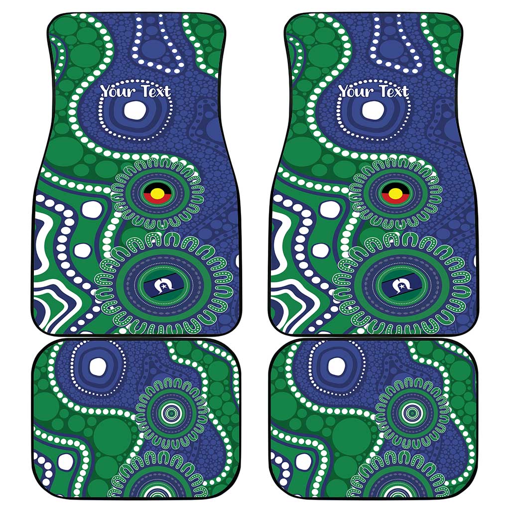 Warriors NAIDOC Week 2026 Personalised Car Mats 50 Years of Deadly Aboriginal Art