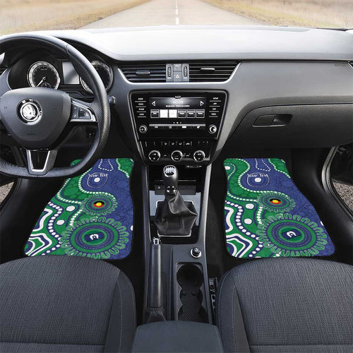 Warriors NAIDOC Week 2026 Personalised Car Mats 50 Years of Deadly Aboriginal Art