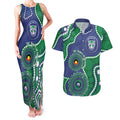 Warriors NAIDOC Week 2026 Personalised Couples Matching Tank Maxi Dress and Hawaiian Shirt 50 Years of Deadly Aboriginal Art