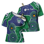 Warriors NAIDOC Week 2026 Personalised Cross Shoulder Shirt 50 Years of Deadly Aboriginal Art
