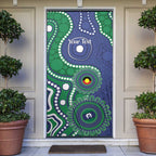 Warriors NAIDOC Week 2026 Personalised Door Cover 50 Years of Deadly Aboriginal Art