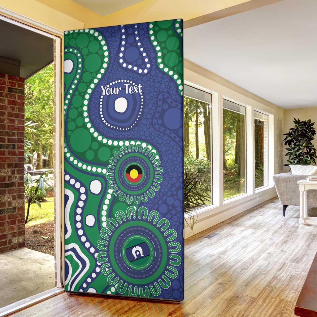 Warriors NAIDOC Week 2026 Personalised Door Cover 50 Years of Deadly Aboriginal Art