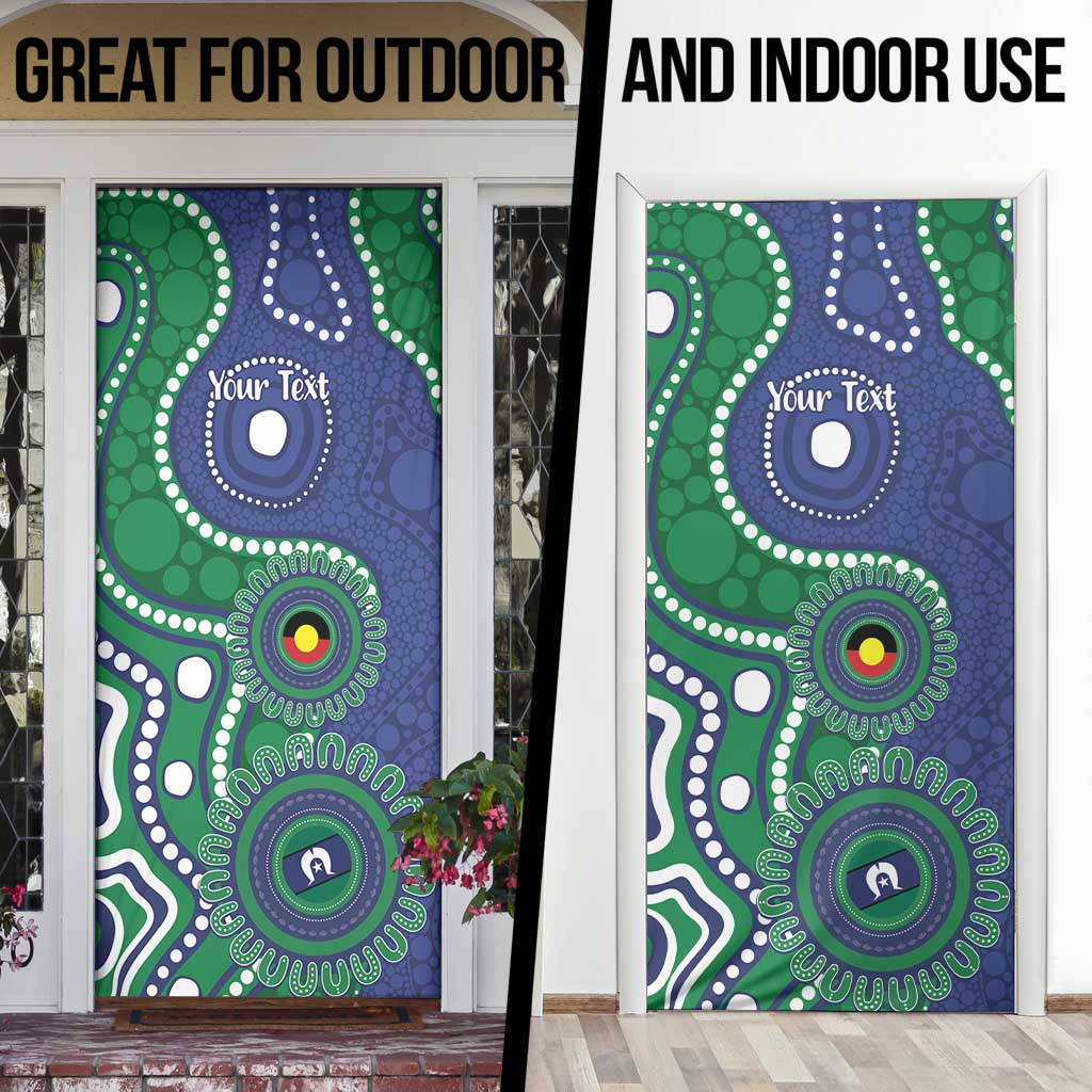 Warriors NAIDOC Week 2026 Personalised Door Cover 50 Years of Deadly Aboriginal Art