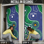 Warriors NAIDOC Week 2026 Personalised Door Cover 50 Years of Deadly Aboriginal Art