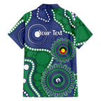 Warriors NAIDOC Week 2026 Personalised Family Matching Puletasi and Hawaiian Shirt 50 Years of Deadly Aboriginal Art