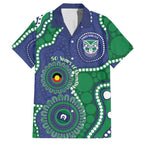 Warriors NAIDOC Week 2026 Personalised Family Matching Summer Maxi Dress and Hawaiian Shirt 50 Years of Deadly Aboriginal Art