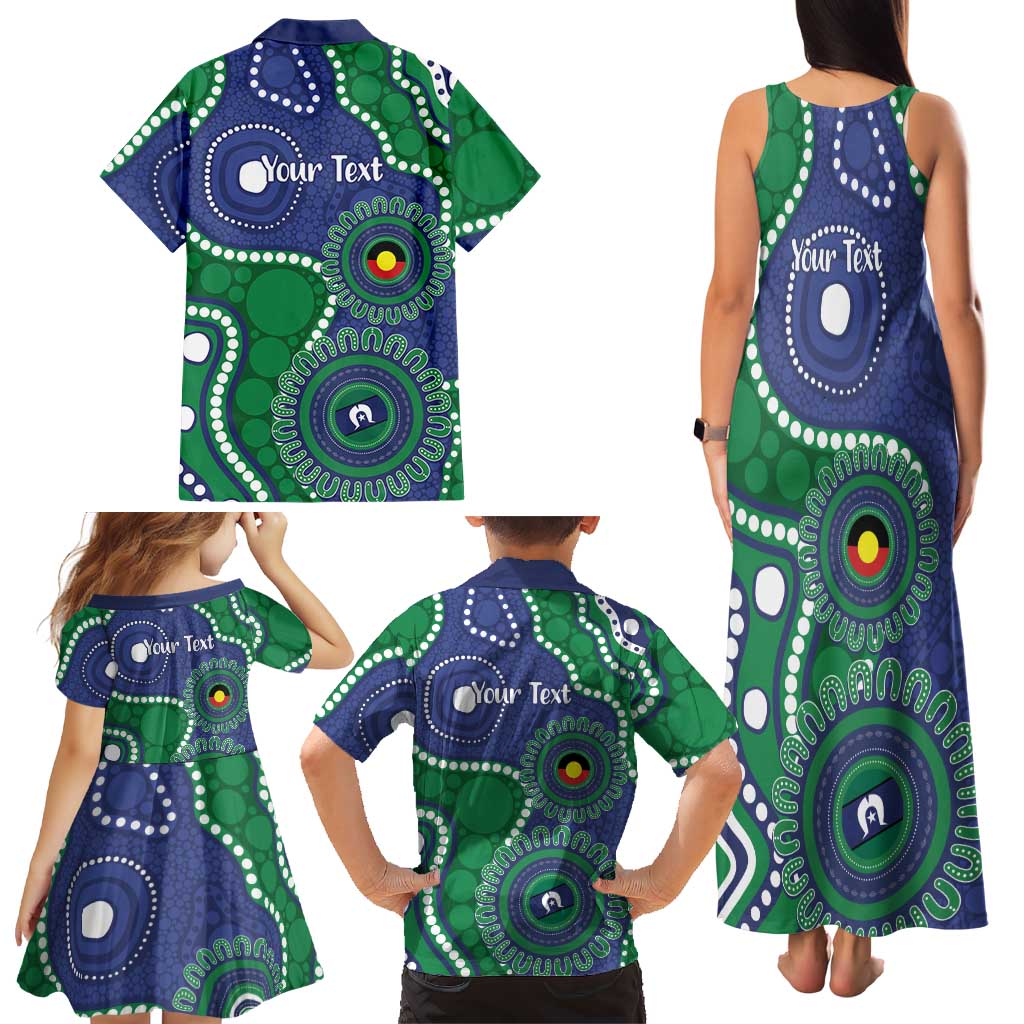 Warriors NAIDOC Week 2026 Personalised Family Matching Tank Maxi Dress and Hawaiian Shirt 50 Years of Deadly Aboriginal Art