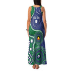 Warriors NAIDOC Week 2026 Personalised Family Matching Tank Maxi Dress and Hawaiian Shirt 50 Years of Deadly Aboriginal Art