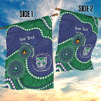 Warriors NAIDOC Week 2026 Personalised Garden Flag 50 Years of Deadly Aboriginal Art