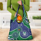 Warriors NAIDOC Week 2026 Personalised Grocery Bag 50 Years of Deadly Aboriginal Art