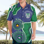 Warriors NAIDOC Week 2026 Personalised Hawaiian Shirt 50 Years of Deadly Aboriginal Art