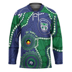 Warriors NAIDOC Week 2026 Personalised Hockey Jersey 50 Years of Deadly Aboriginal Art
