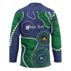 Warriors NAIDOC Week 2026 Personalised Hockey Jersey 50 Years of Deadly Aboriginal Art
