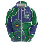 Warriors NAIDOC Week 2026 Personalised Hoodie 50 Years of Deadly Aboriginal Art
