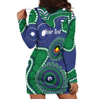 Warriors NAIDOC Week 2026 Personalised Hoodie Dress 50 Years of Deadly Aboriginal Art