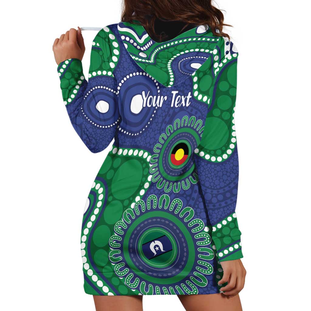 Warriors NAIDOC Week 2026 Personalised Hoodie Dress 50 Years of Deadly Aboriginal Art