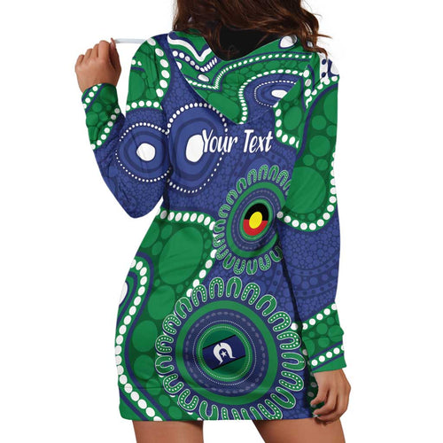 Warriors NAIDOC Week 2026 Personalised Hoodie Dress 50 Years of Deadly Aboriginal Art