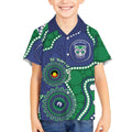 Warriors NAIDOC Week 2026 Personalised Kid Hawaiian Shirt 50 Years of Deadly Aboriginal Art