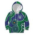 Warriors NAIDOC Week 2026 Personalised Kid Hoodie 50 Years of Deadly Aboriginal Art