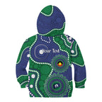 Warriors NAIDOC Week 2026 Personalised Kid Hoodie 50 Years of Deadly Aboriginal Art