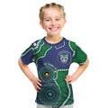 Warriors NAIDOC Week 2026 Personalised Kid T Shirt 50 Years of Deadly Aboriginal Art