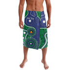 Warriors NAIDOC Week 2026 Personalised Lavalava 50 Years of Deadly Aboriginal Art
