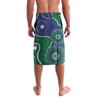 Warriors NAIDOC Week 2026 Personalised Lavalava 50 Years of Deadly Aboriginal Art