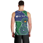 Warriors NAIDOC Week 2026 Personalised Men Tank Top 50 Years of Deadly Aboriginal Art