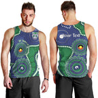 Warriors NAIDOC Week 2026 Personalised Men Tank Top 50 Years of Deadly Aboriginal Art