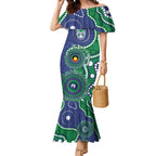 Warriors NAIDOC Week 2026 Personalised Mermaid Dress 50 Years of Deadly Aboriginal Art
