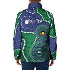 Warriors NAIDOC Week 2026 Personalised Padded Jacket 50 Years of Deadly Aboriginal Art