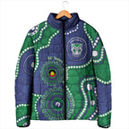Warriors NAIDOC Week 2026 Personalised Padded Jacket 50 Years of Deadly Aboriginal Art