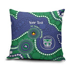 Warriors NAIDOC Week 2026 Personalised Pillow Cover 50 Years of Deadly Aboriginal Art