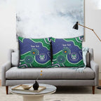 Warriors NAIDOC Week 2026 Personalised Pillow Cover 50 Years of Deadly Aboriginal Art
