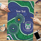 Warriors NAIDOC Week 2026 Personalised Puzzle 50 Years of Deadly Aboriginal Art